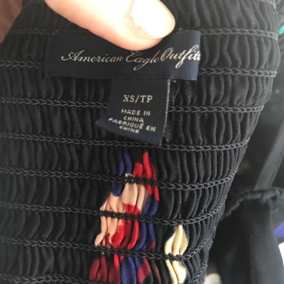 Floral American Eagle tank - Picture 2 of 3